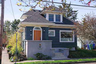Portland Oregon house remodel front exterior after rennovation