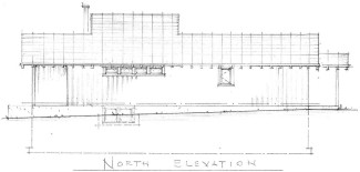 Architecture Washington State house design plans north elevation